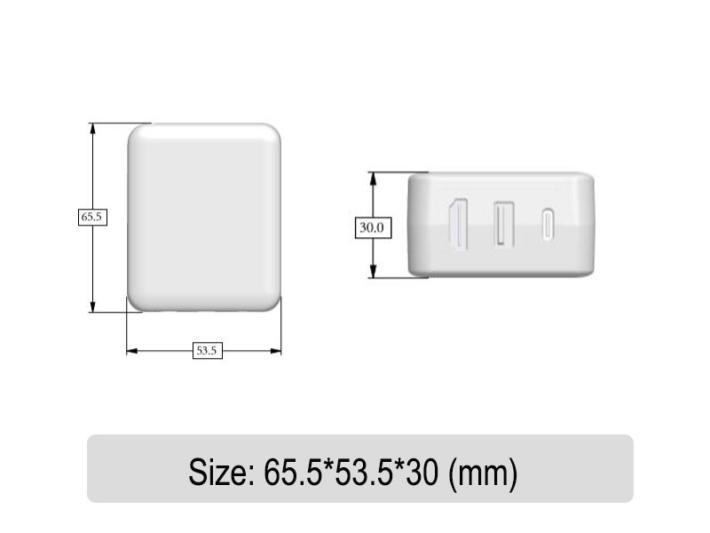 HDMI+PD 61W Wall Charger S-TR-157B(图2)